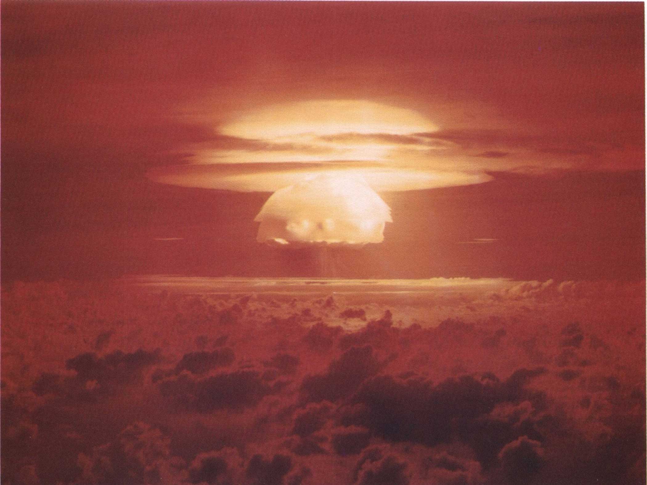 Castle Bravo nuclear blast