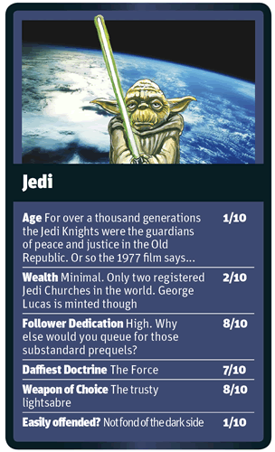 God Trumps Jedi card