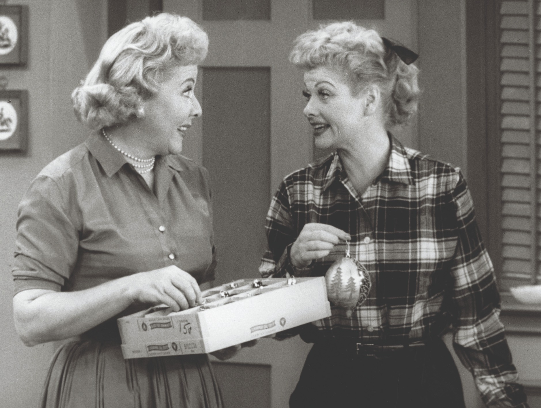 Vivian Vance and Lucille Ball in “I Love Lucy” (1956)