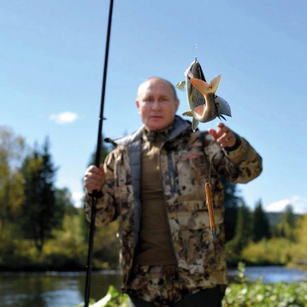 Putin fishing