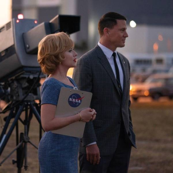 Scarlett Johansson and Channing Tatum in “Fly Me to the Moon”