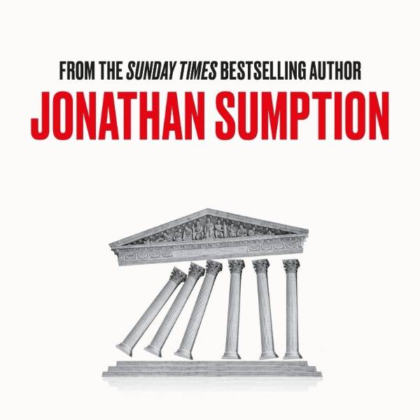 The cover of the book shows the columns of the Parthenon toppling down