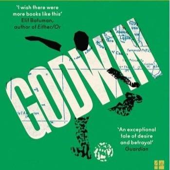 The book's cover is green and yellow with the outline of a boy kicking a football