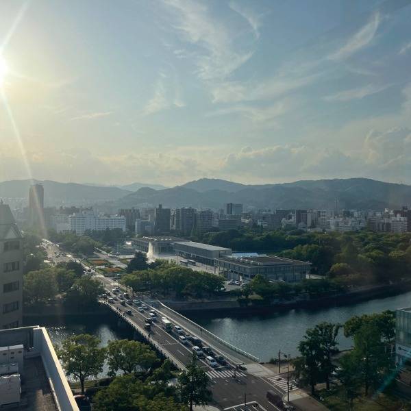 A view of Hiroshima's Peace Memorial Park