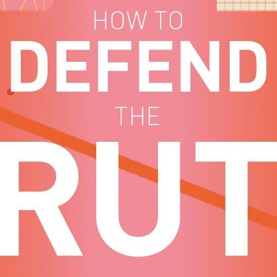 The words 'How to defend the truth' against a red graphic background