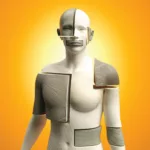 An illustration of a mechanical body