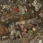 A snippet from The Fairy Feller's Master-Stroke shows a crowded field of fairies and other strange characters