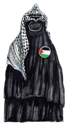 Martins Rowson's illustration of Gaza Taliban