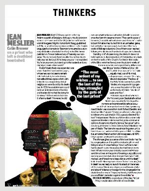 Colin Brewer's page from New Humanist July/August 2007