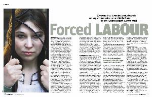 Rahila Gupta's spread from New Humanist, September/October 2007