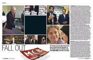 Dave Rich's spread from the January/February 2008 issue of New Humanist