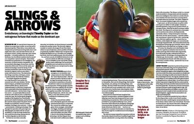 Timothy Taylor's pages from New Humanist, July/August 2010