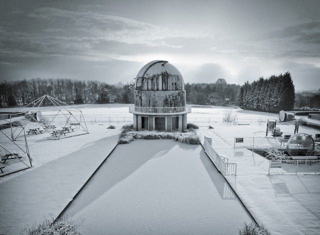 The observatory at Herstmonceux
