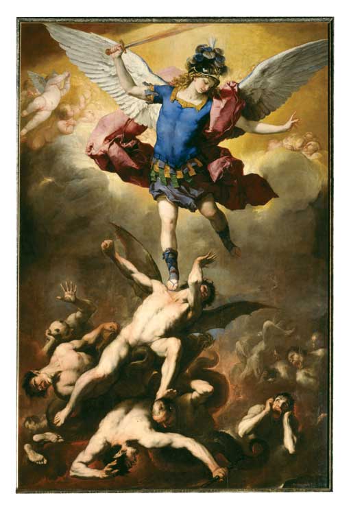 Archangel Michael by Luca Giordano