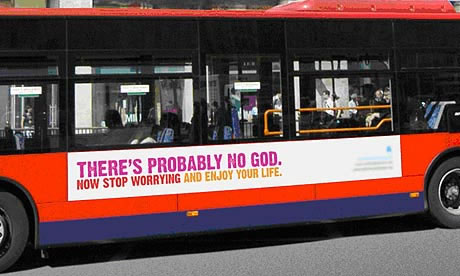 Mock-up of the Atheist Bus