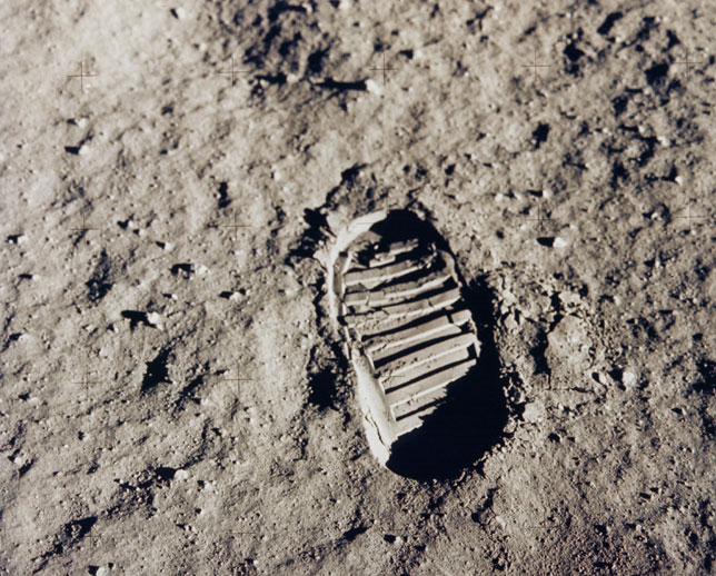 Moon footprint