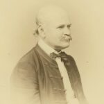An 1860 photograph of Ignaz Semmelweis