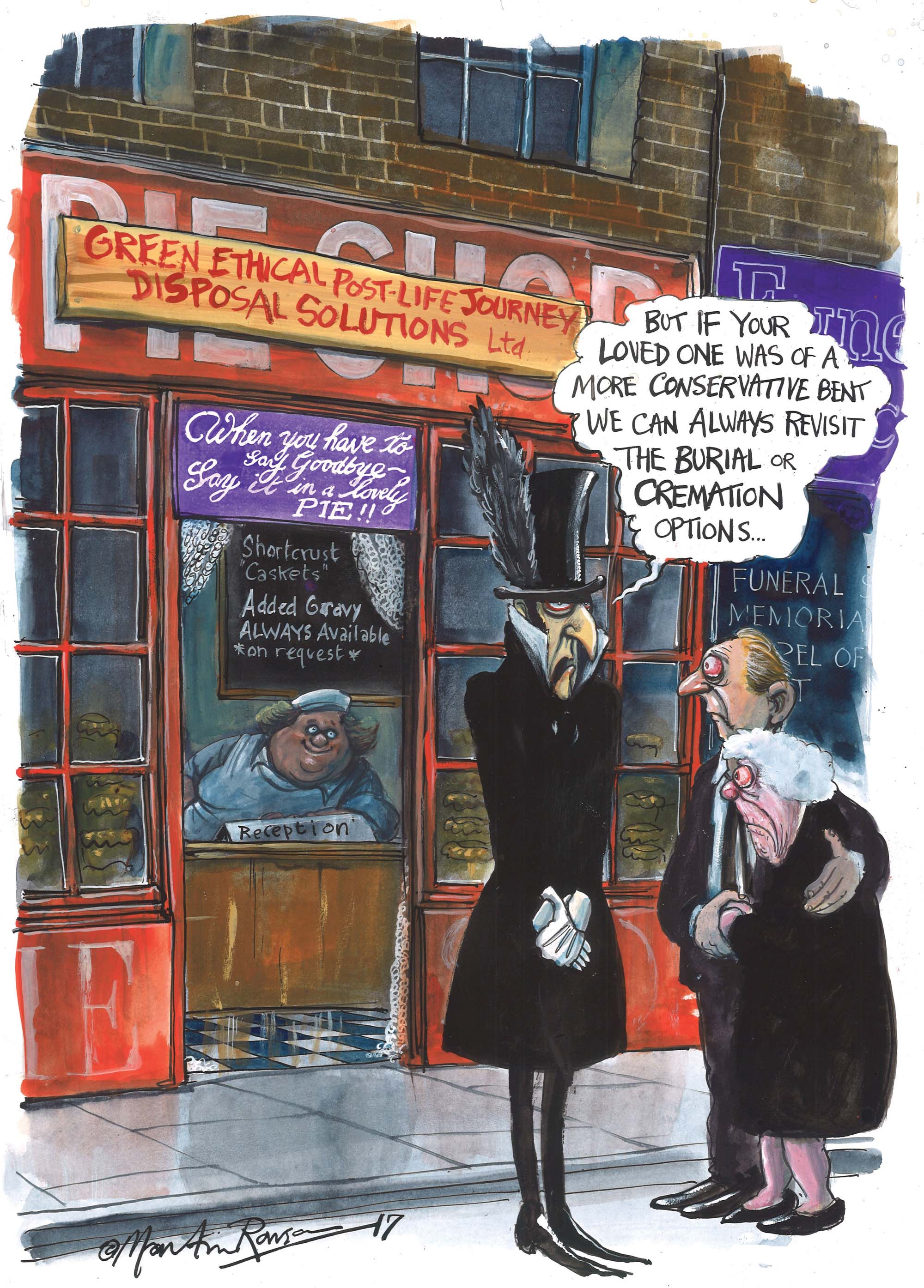 Martin Rowson cartoon