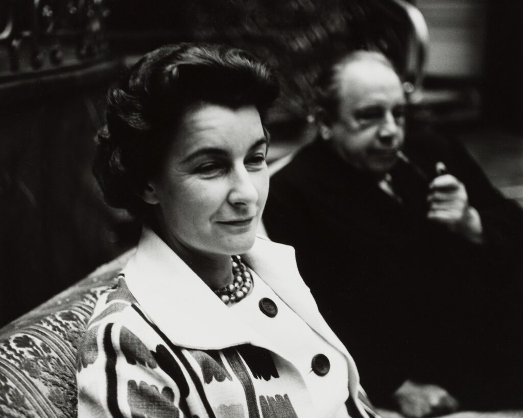 Jacquetta Hawkes and her husband J. B. Priestley