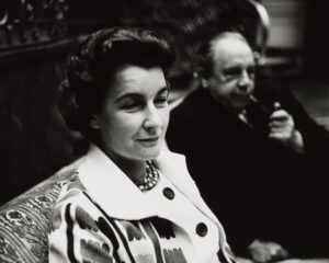 Jacquetta Hawkes and her husband J. B. Priestley