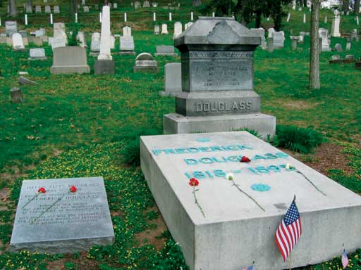 The tomb of Frederick Douglass