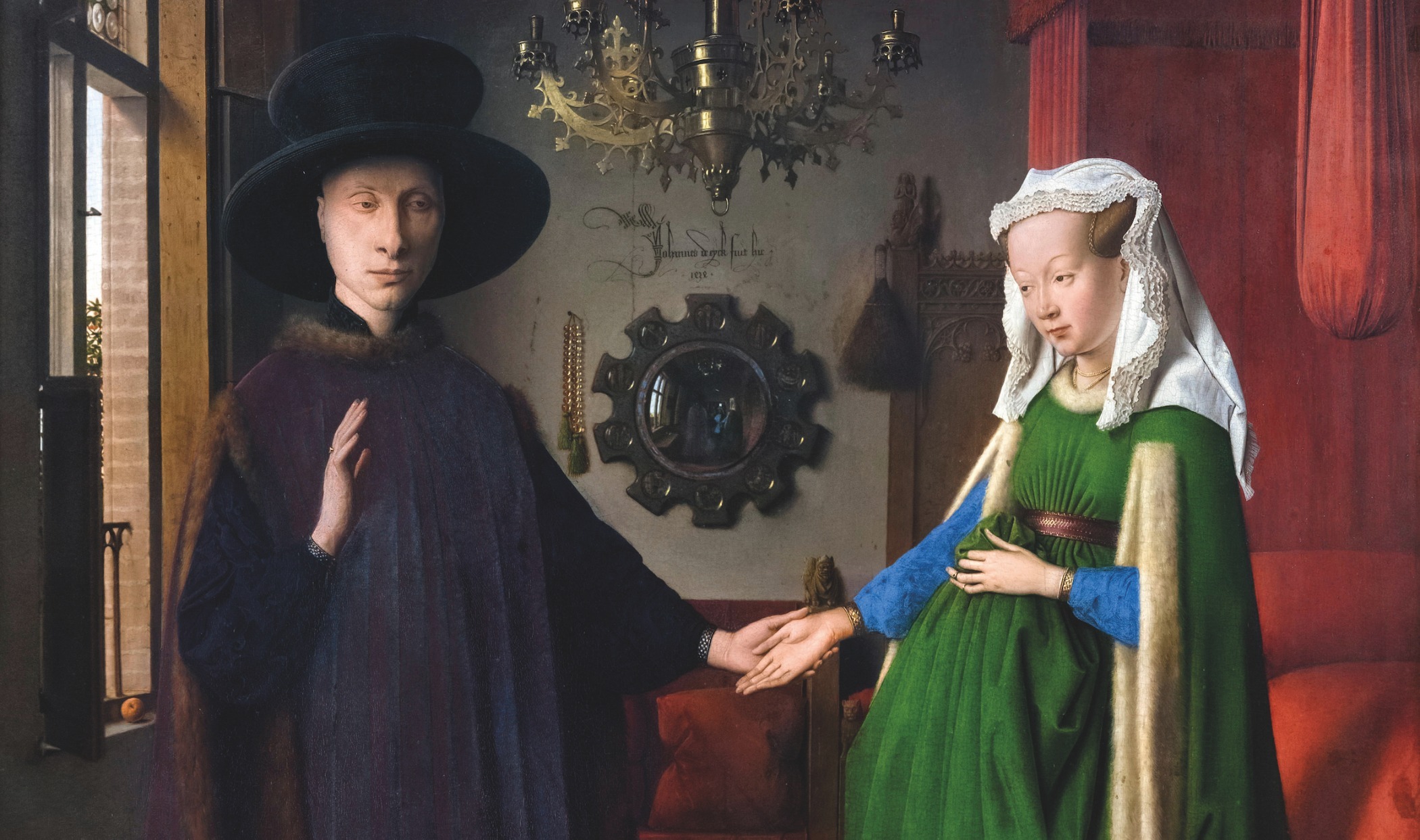 'The Arnolfini Portrait' by Jan Van Eyck