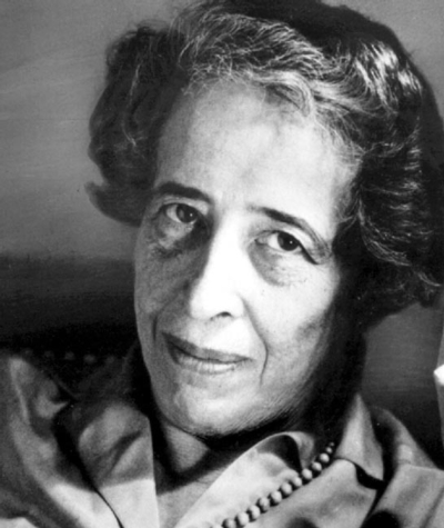 Author Hannah Arendt