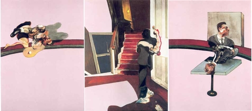 'Triptych in Memory of George Dyer' by Francis Bacon