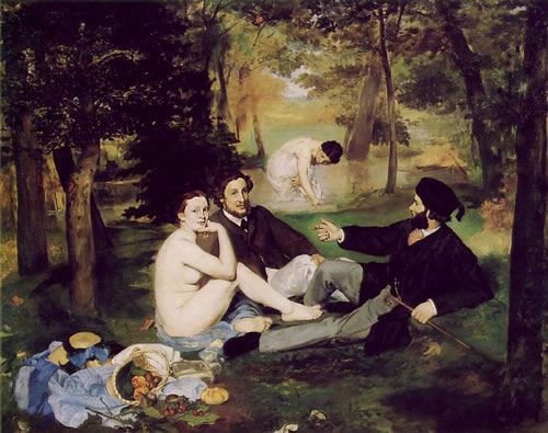 Dejeuner sur L'Herbe by Édouard Manet