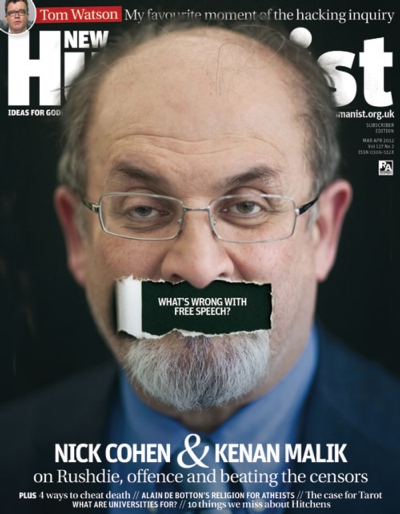 New Humanist cover March/April 2012