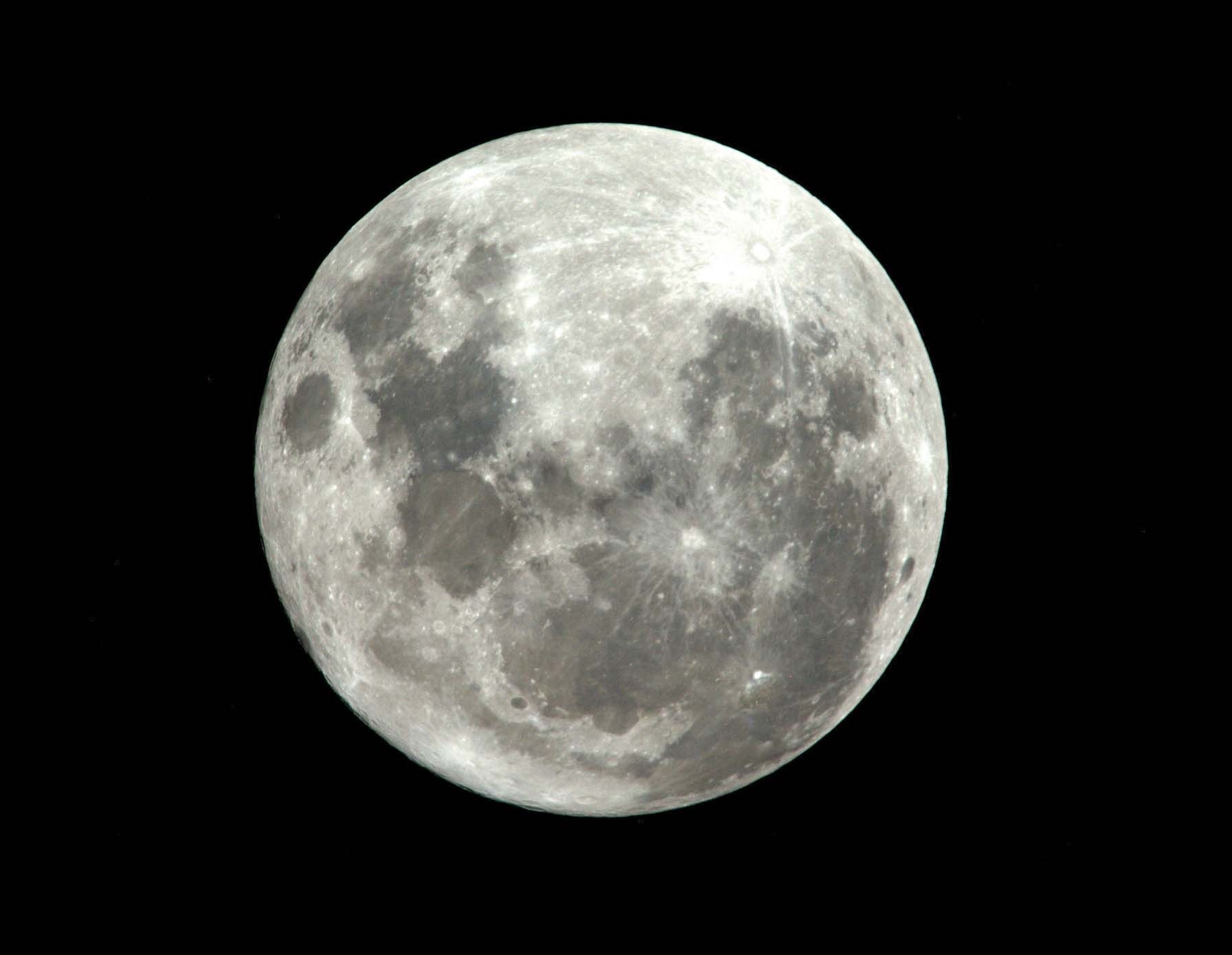 The Moon seen from the International Space Station
