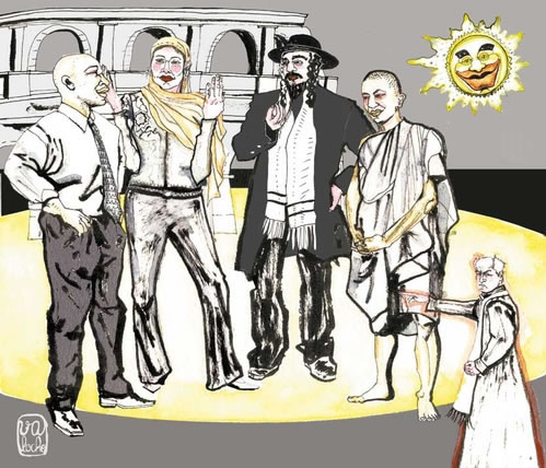 Valerie Pezeron's illustration for On Neutral Ground