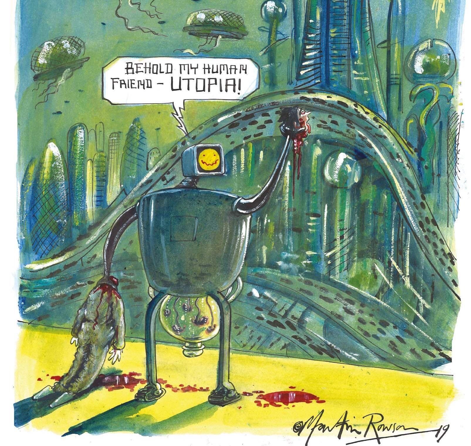 Martin Rowson illustration