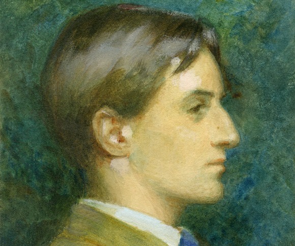 RG Collingwood painted by his mother, 1912