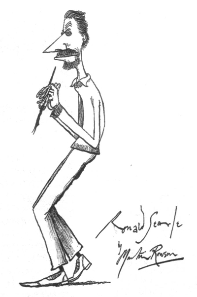 Ronlald Searle by Martin Rowson