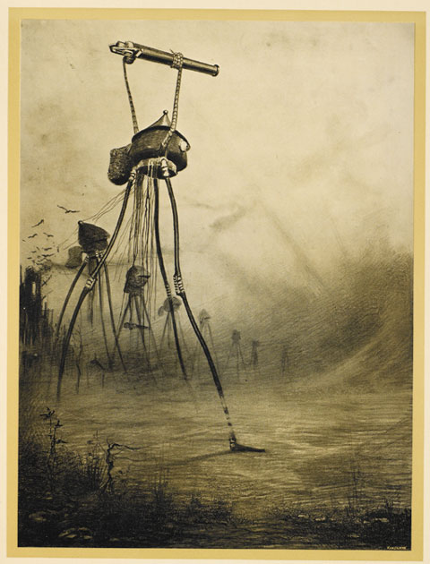 War of the Worlds Illustration