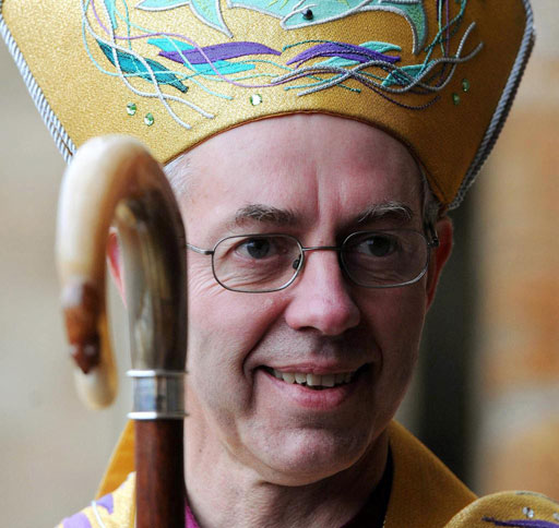 Justin Welby archbishop of Canterbury