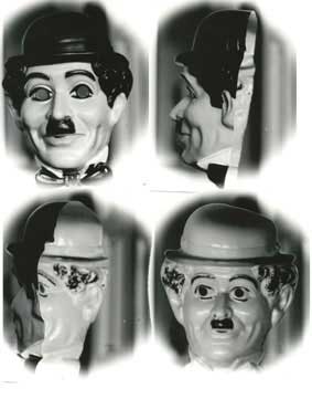 As the mask rotates we know the back is hollow, but our brains won't accept it