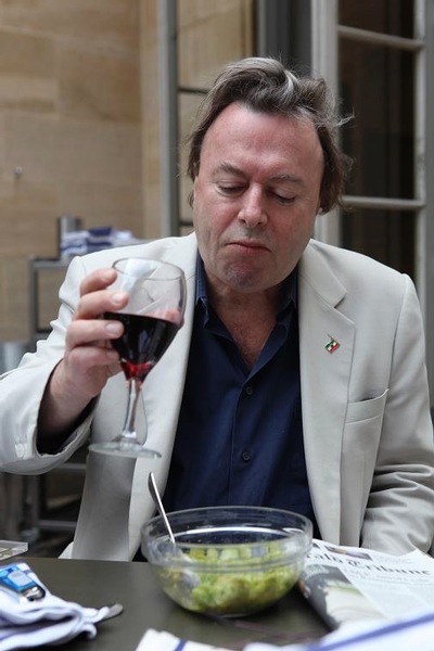 Christopher Hitchens taken by Matthew Adams