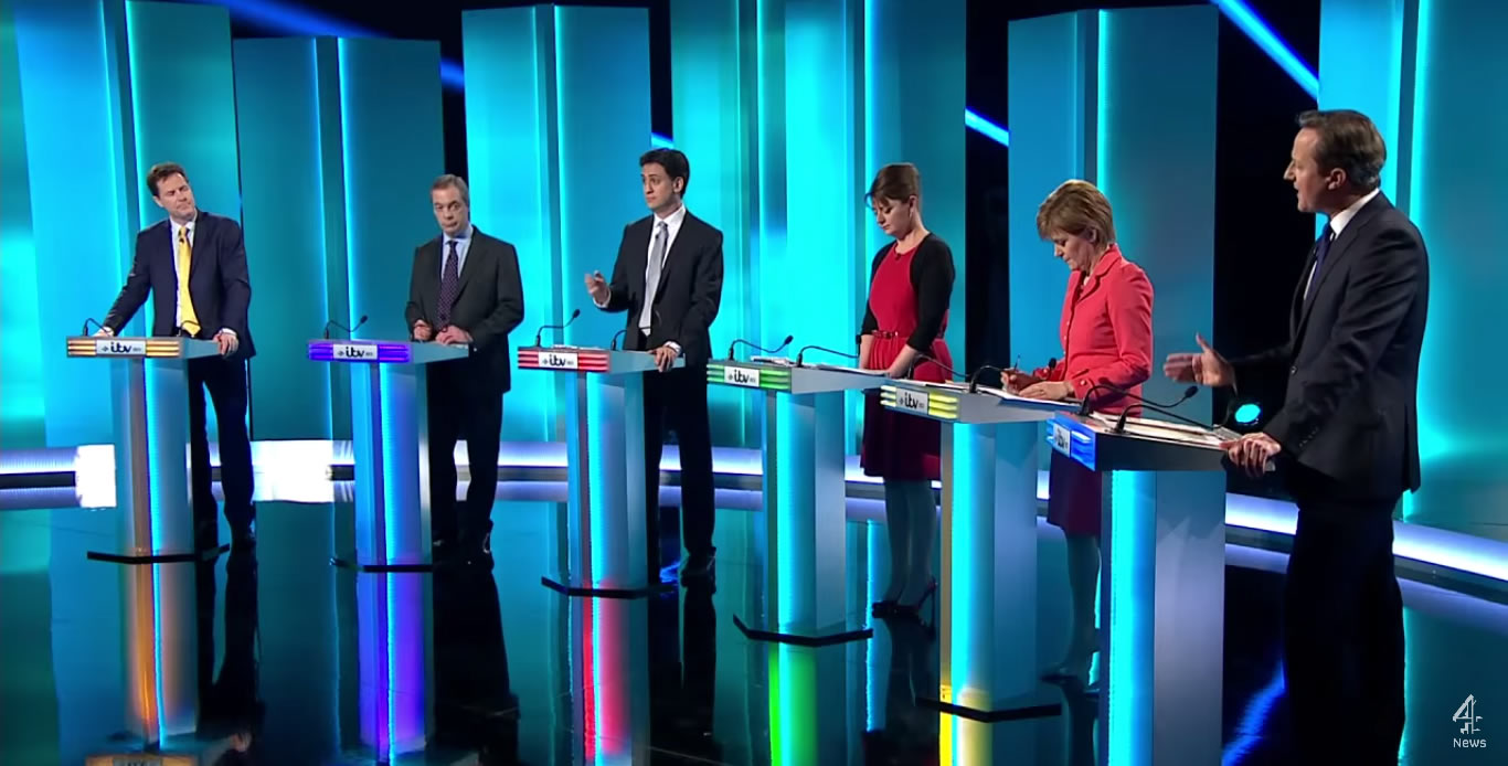 Leaders debate