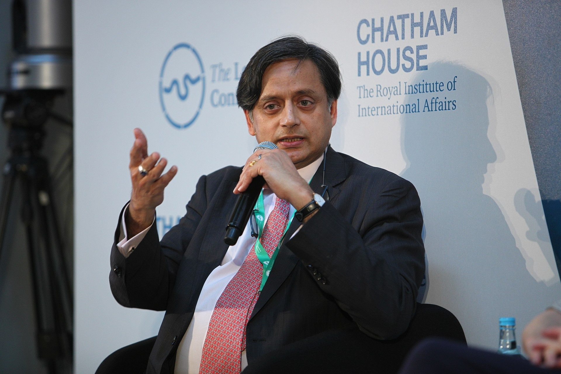 Shashi Tharoor speaks at Chatham House