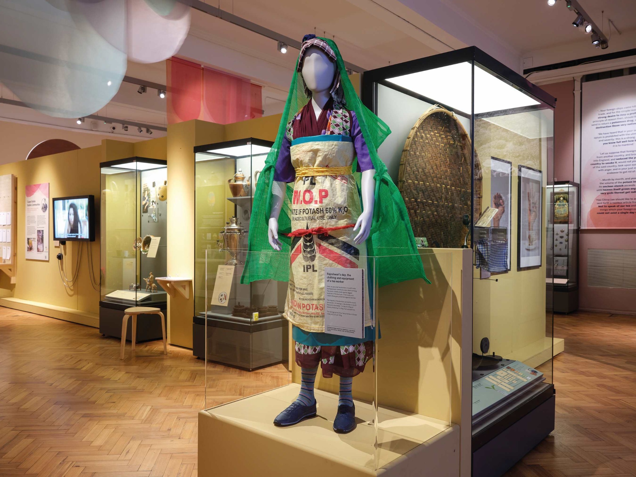 The “茶, चाय, Tea” exhibition is at the Horniman museum, London, until 7 July