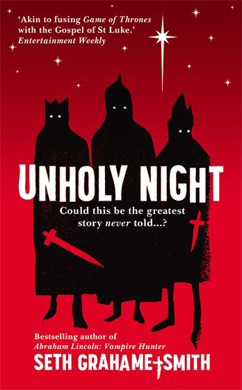 Jacket of Unholy Night by Seth Grahame-Smith