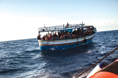 Migrant boat